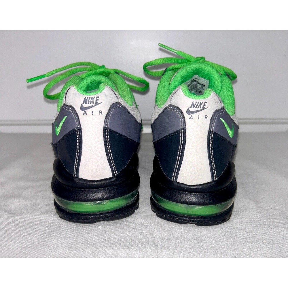 Nike Air Max 95 | Youth Size 7Y | Black Gray Green | 307565-046 | Authentic - Picture 7 of 10
